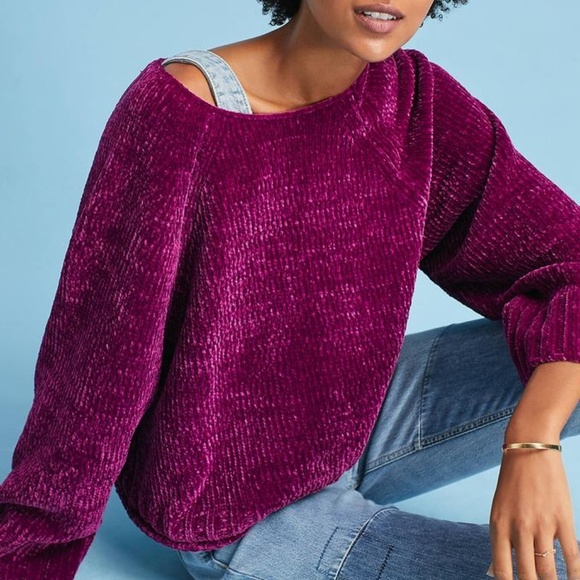 Anthropologie Sweaters - Moth Chenille Sweater